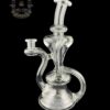 MATT D GLASS: CLEAR DUAL UPTAKE FLOATER RECYCLER #10 - Image 2