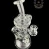 MATT D GLASS: CLEAR DUAL UPTAKE FLOATER RECYCLER #2 - Image 4