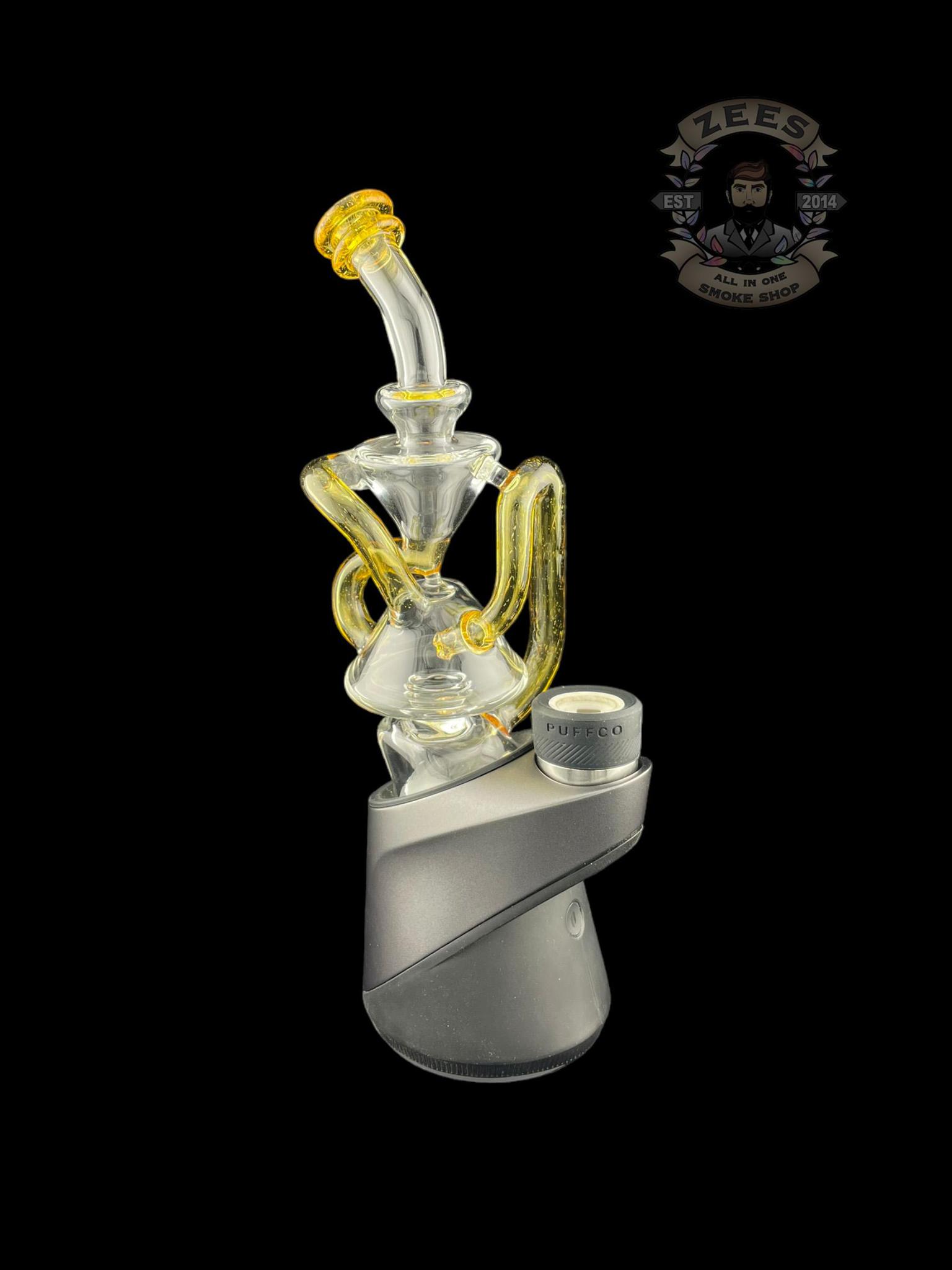 YARBI GLASS: KLEIN RECYCLER PUFFCO PEAK ATTACHMENT