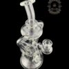 MATT D GLASS: CLEAR DUAL UPTAKE FLOATER RECYCLER #3 - Image 4