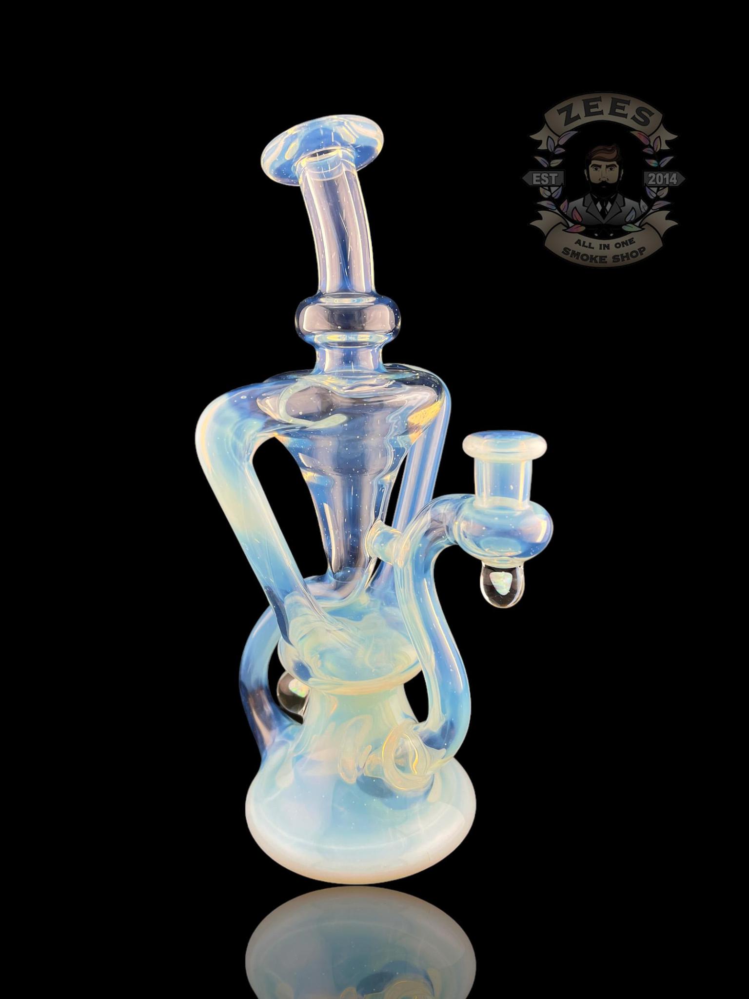 MATT D GLASS: GLOPAL x NEO OPAL DUAL UPTAKE FLOATER RECYCLER | Zee