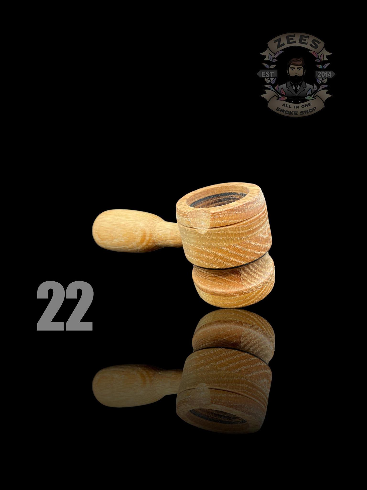 CARVED POURS: WOODEN PIPE PUFFCO PROXY ATTACHMENT (21-45) - Image 3