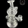 MATT D GLASS: CLEAR DUAL UPTAKE FLOATER RECYCLER #11 - Image 4