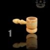 CARVED POURS: WOODEN PIPE PUFFCO PROXY ATTACHMENT (1-20) - Image 2