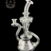 MATT D GLASS: CLEAR DUAL UPTAKE FLOATER RECYCLER #9 - Image 2