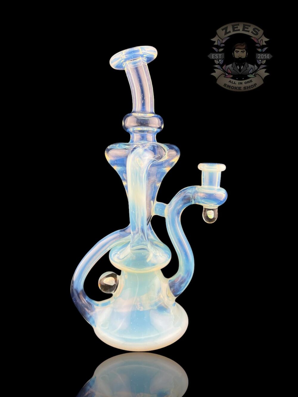 MATT D GLASS: GLOPAL x NEO OPAL DUAL UPTAKE FLOATER RECYCLER | Zee