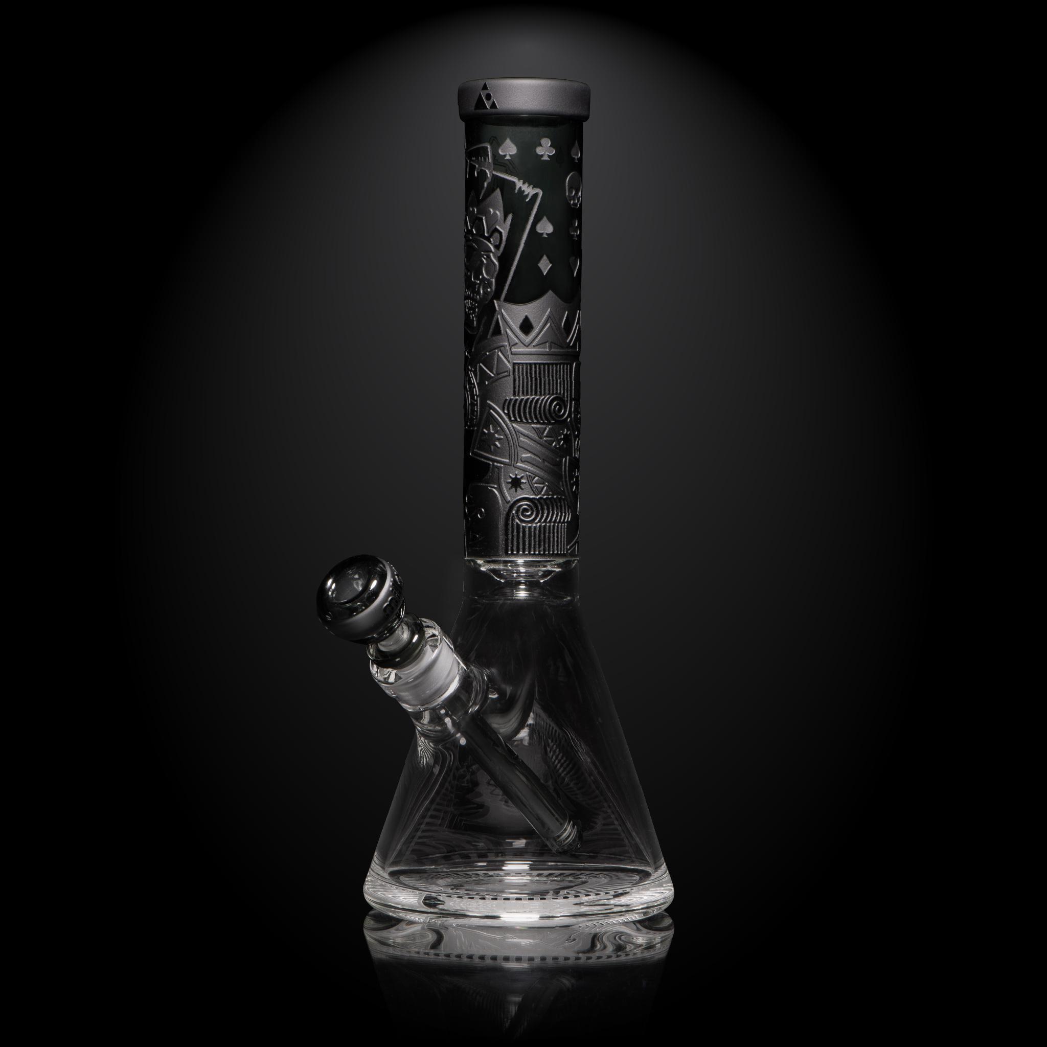 MILKY WAY GLASS: SKULL EMPEROR (SMOKE) (MK-1104) - Image 2