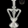 MATT D GLASS: CLEAR DUAL UPTAKE FLOATER RECYCLER #10 - Image 3