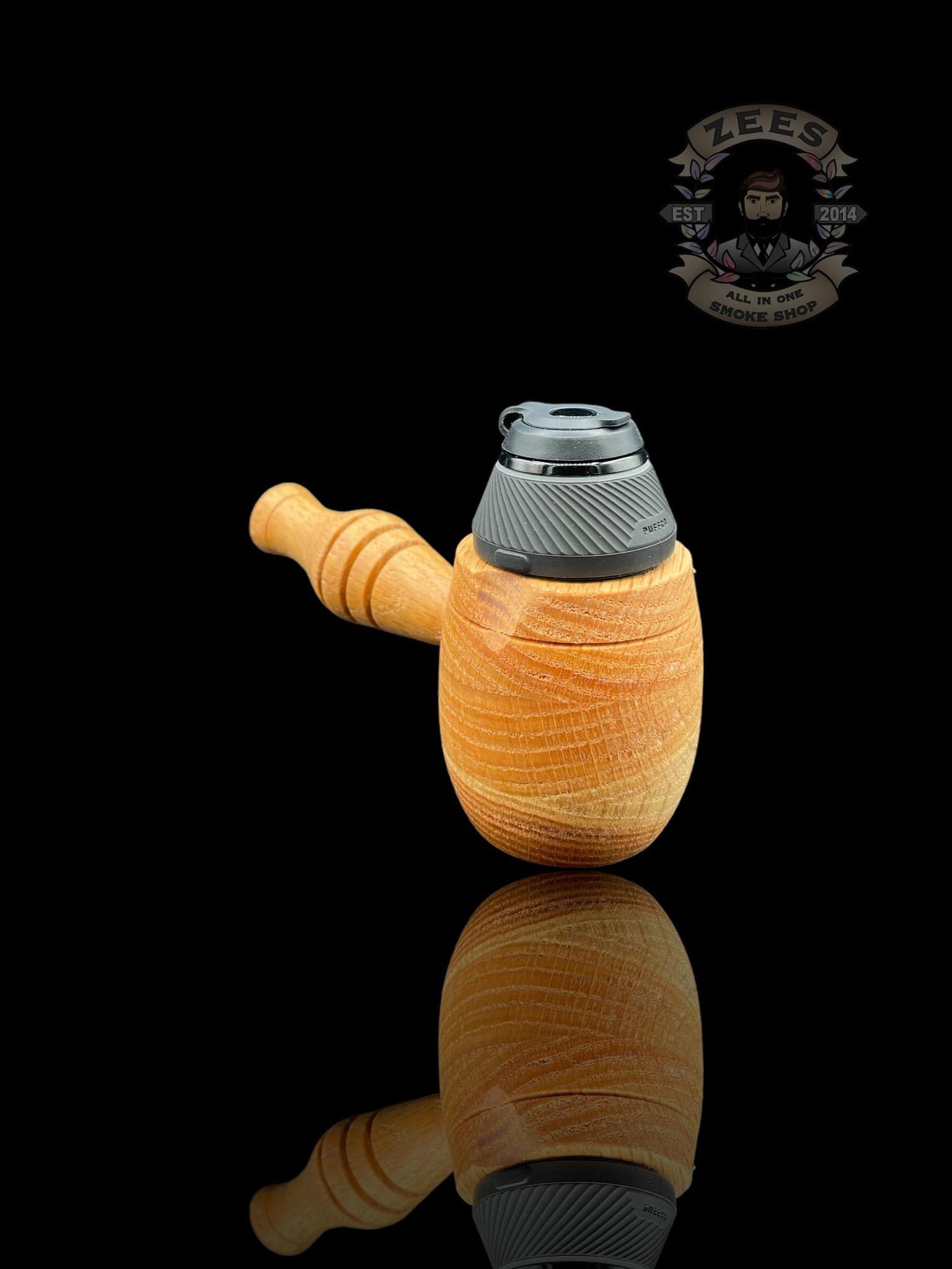 CARVED POURS: WOODEN PIPE PUFFCO PROXY ATTACHMENT (21-45)