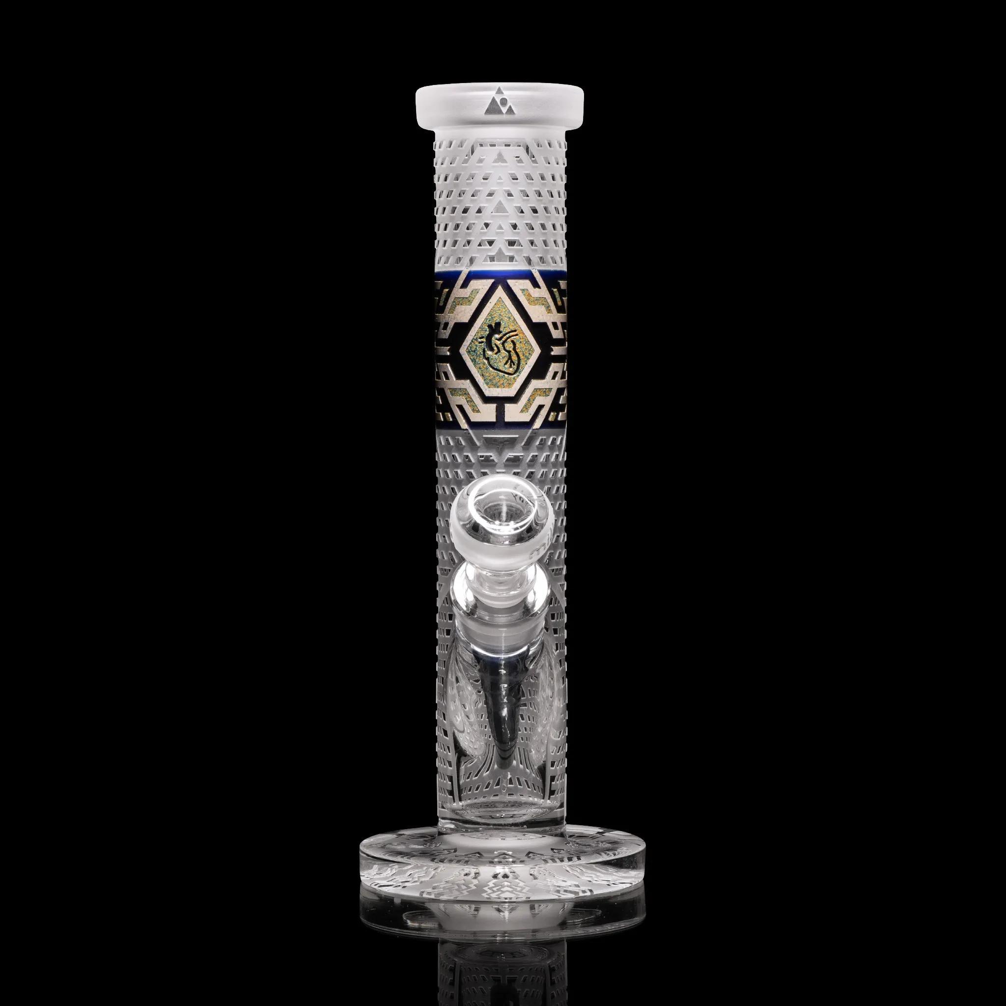 MILKY WAY GLASS: CRYSTALIZED STRAIGHT TUBE (MK-1070) - Image 4
