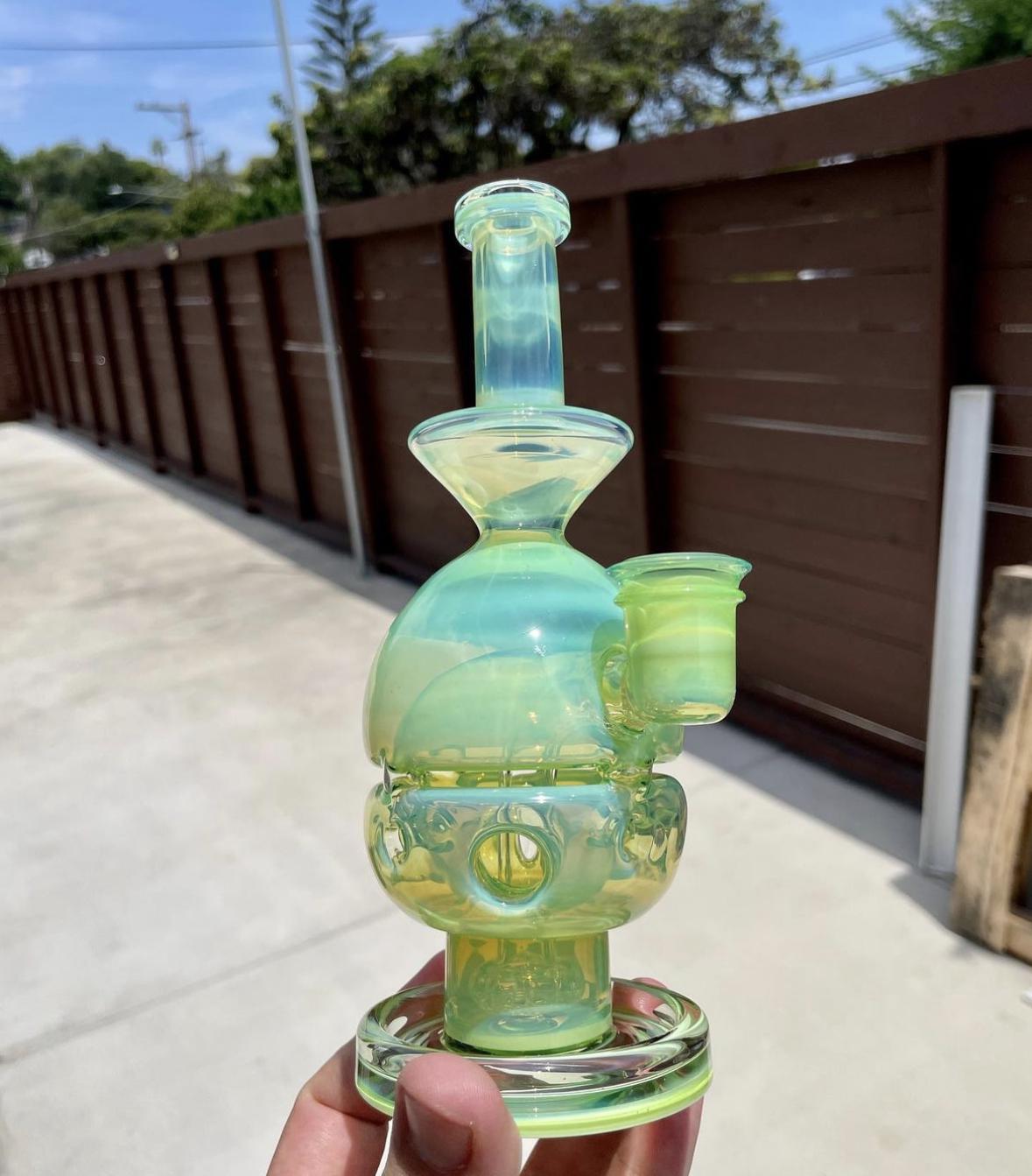 MINER GLASS: TITAN V1 FAB EGG RIG LARGE SIZE