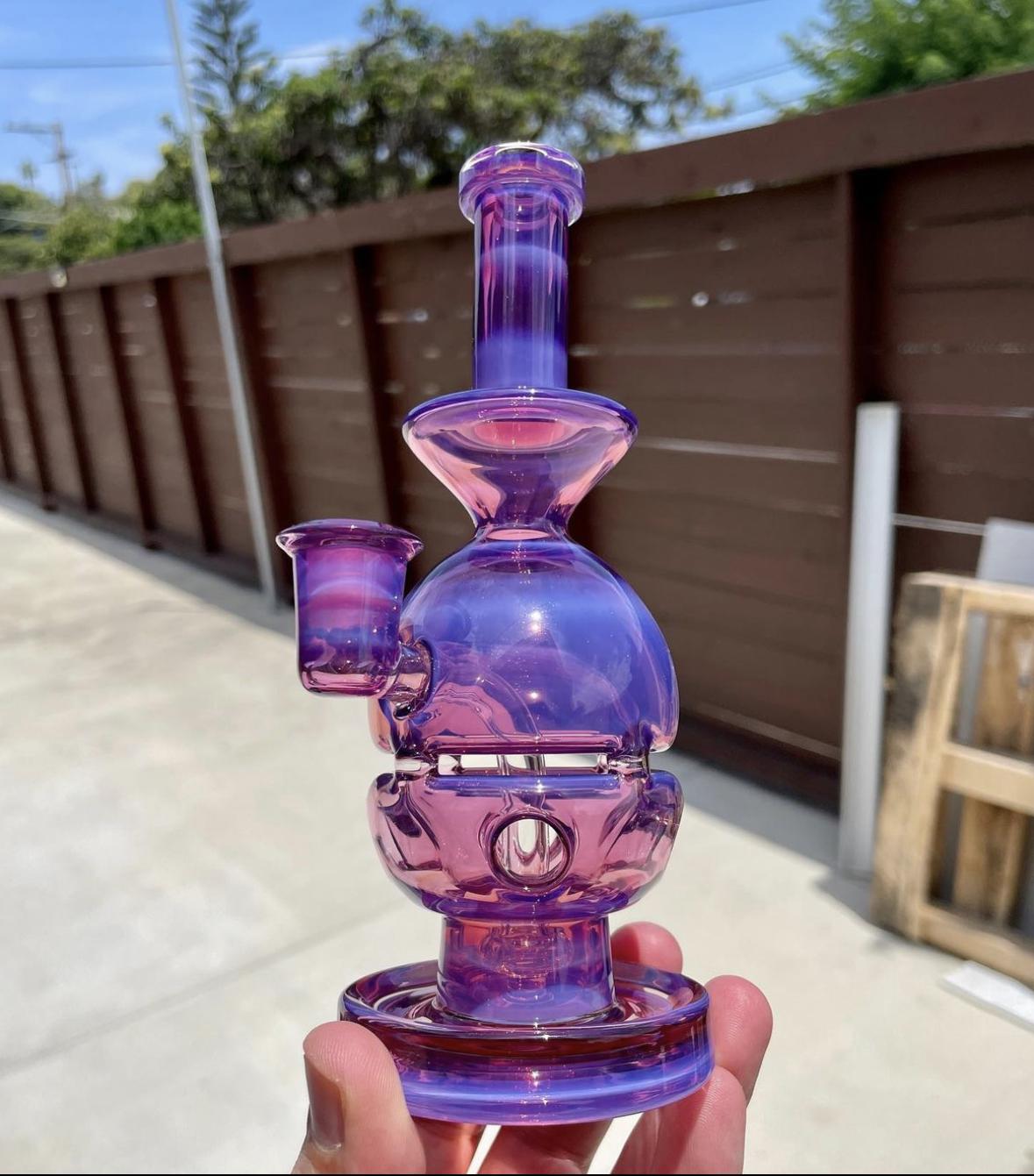 MINER GLASS: ROYAL JELLY FAB EGG RIG SMALL SIZE