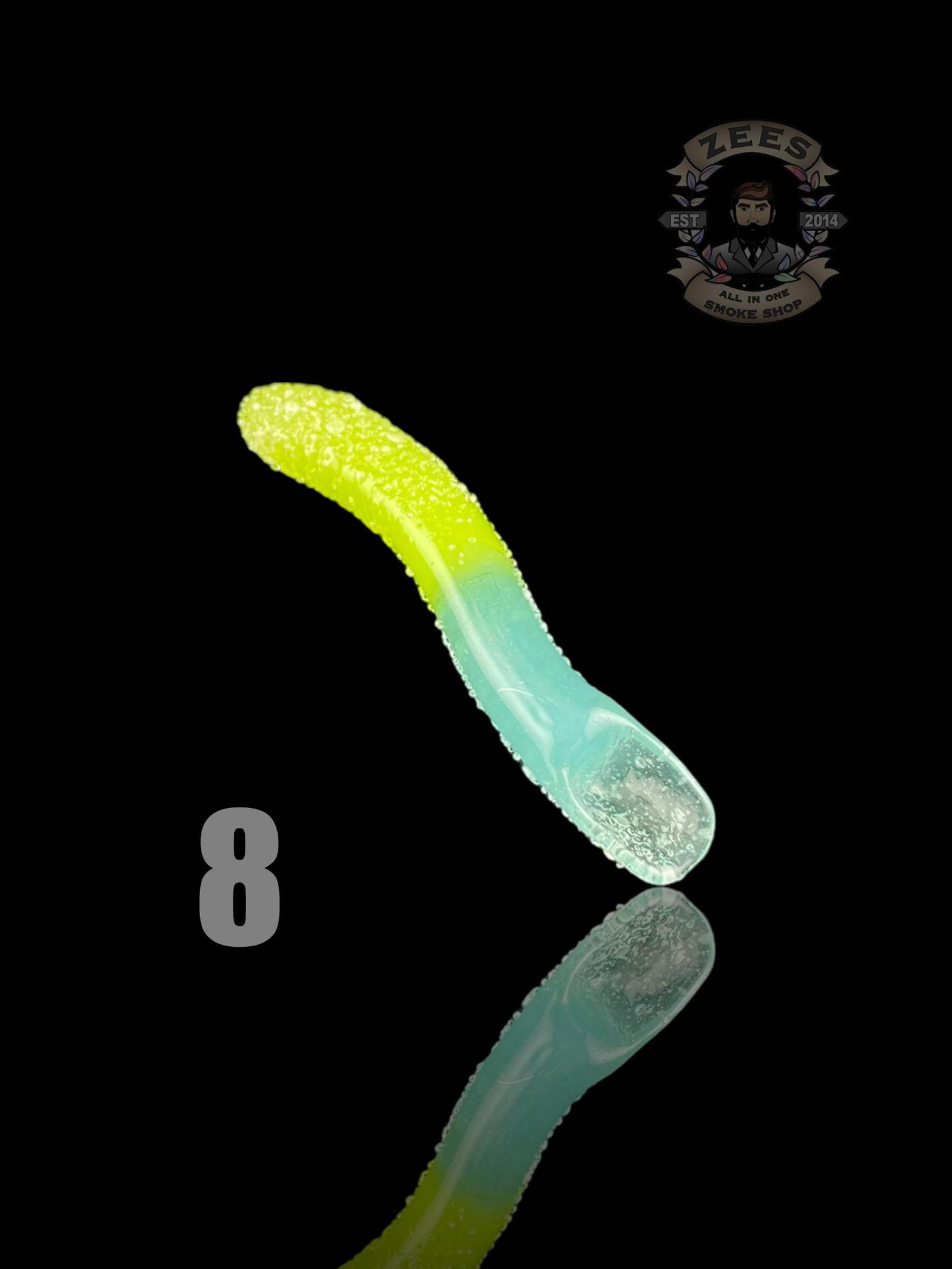 EMPERIAL GLASS: 3" GUMMY WORM DABBER - Zee Vapor