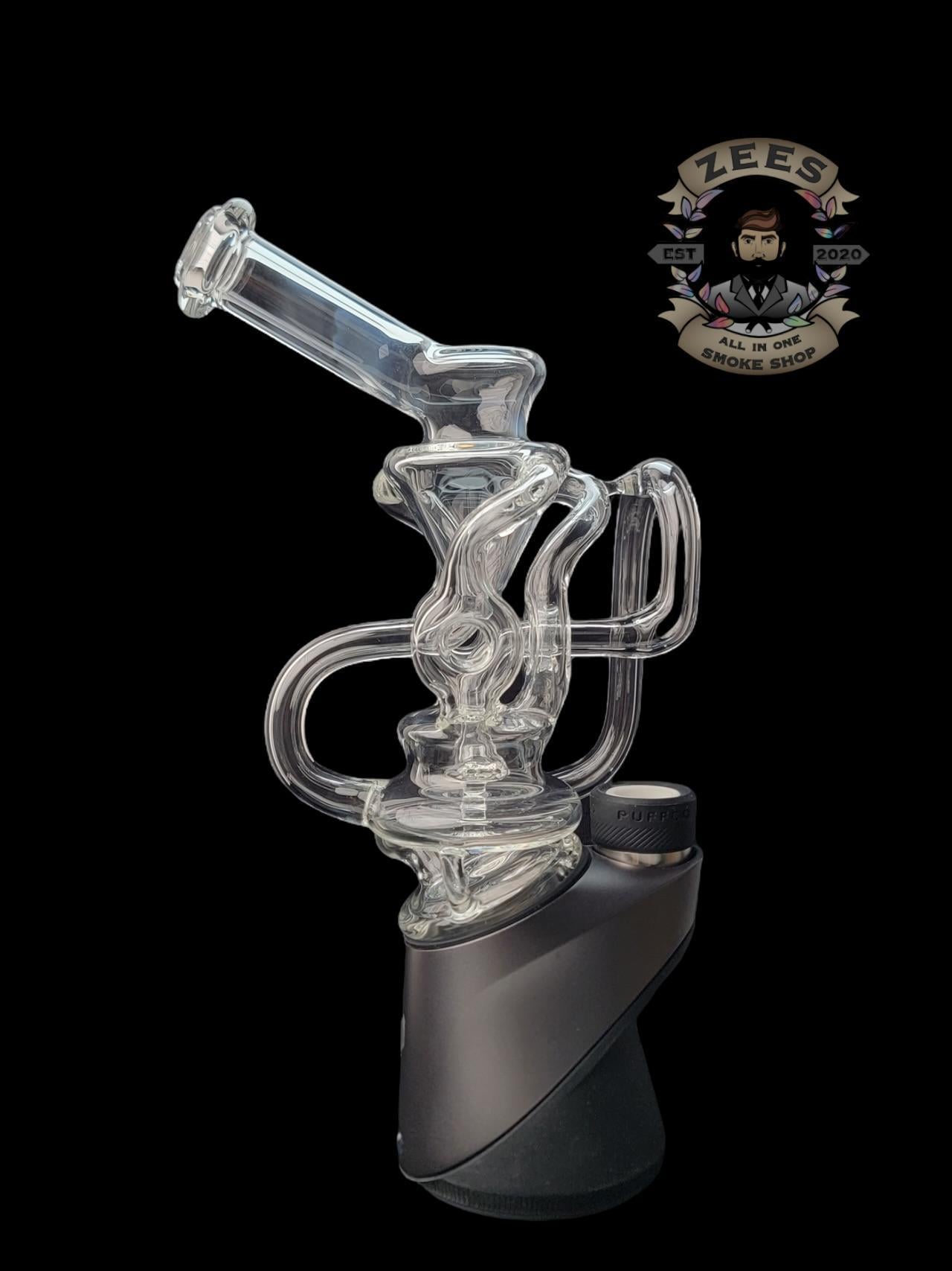 OTW GLASS: DONUT RECYCLER PUFFCO PEAK ATTACHMENT