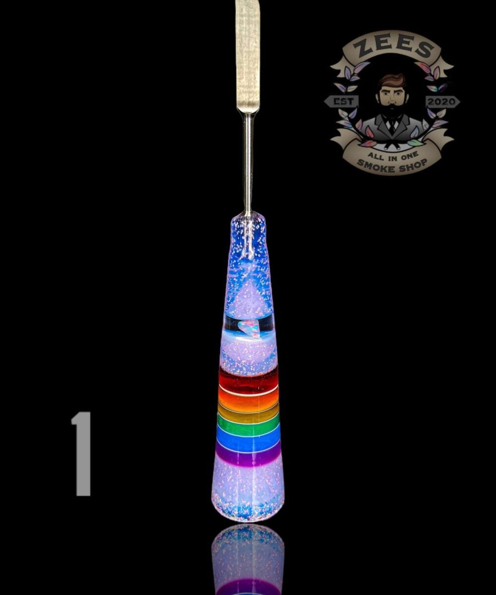 SOUP GLASS: CRUSHED OPAL DAB TOOL