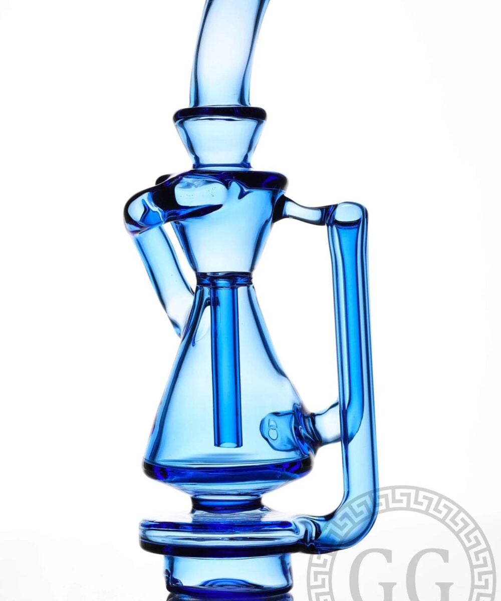 GREEK GLASS: RECYCLER FOCUS V CARTA ATTACHMENT - LIGHT COBALT CARTA