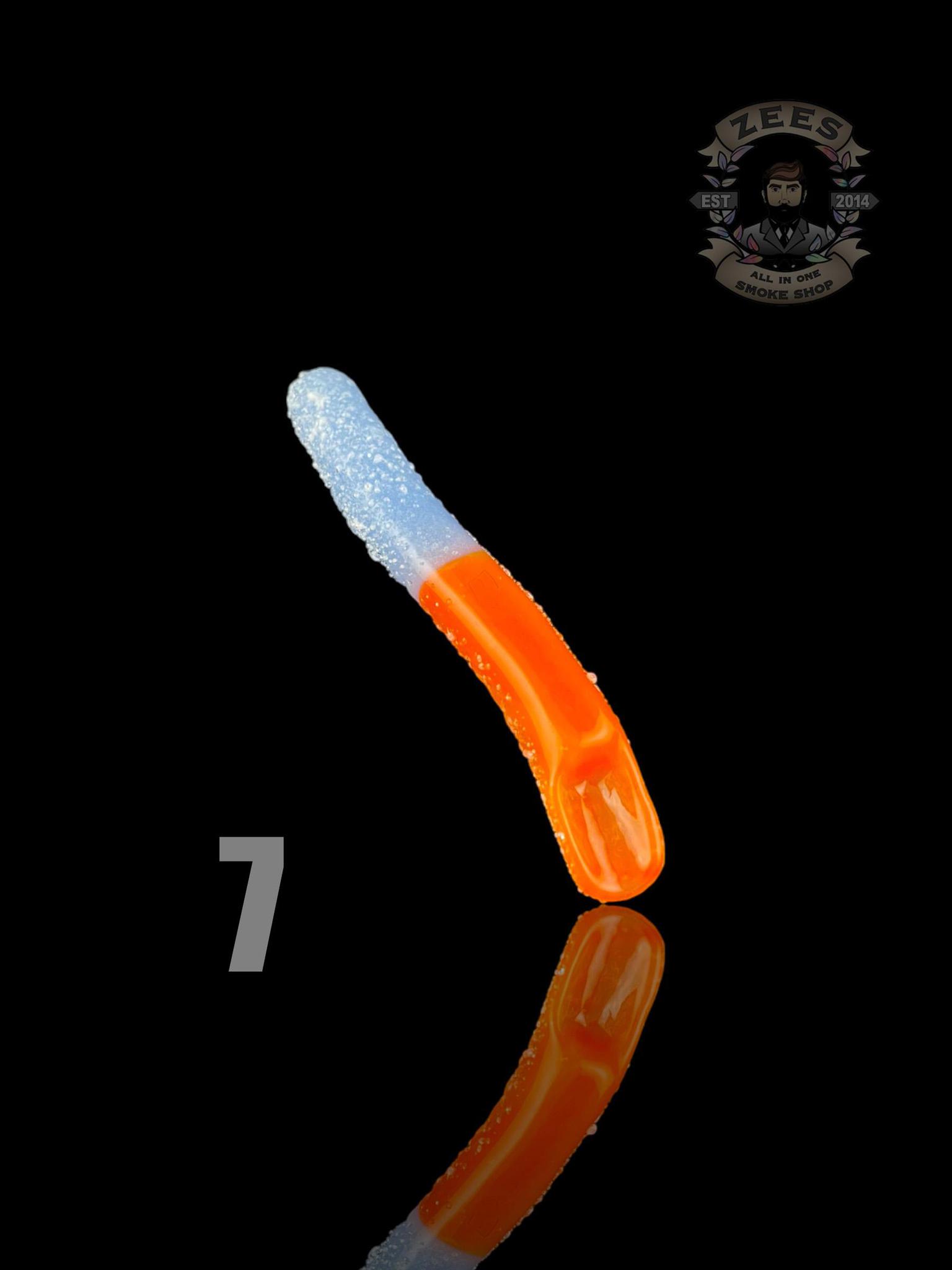 EMPERIAL GLASS: 3" GUMMY WORM DABBER - Zee Vapor