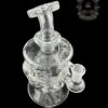 ROWDY GLASS: CLEAR DOUBLE ENCASED OPAL GILLCYCLER #2 - Image 4