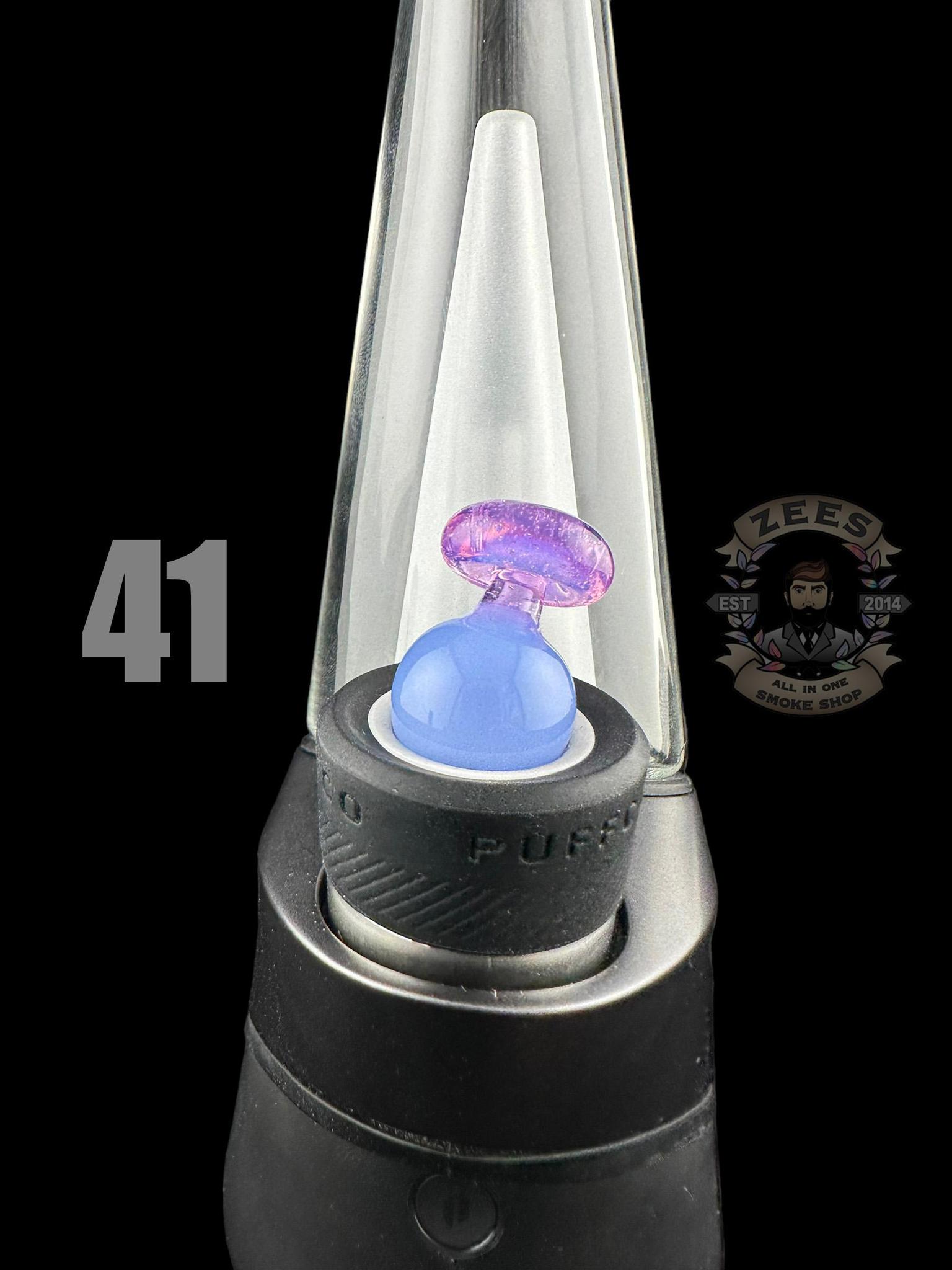 CHEVELLE GLASS: DUAL COLOR PUFFCO PEAK BUBBLE CAP (23-44) - Image 20