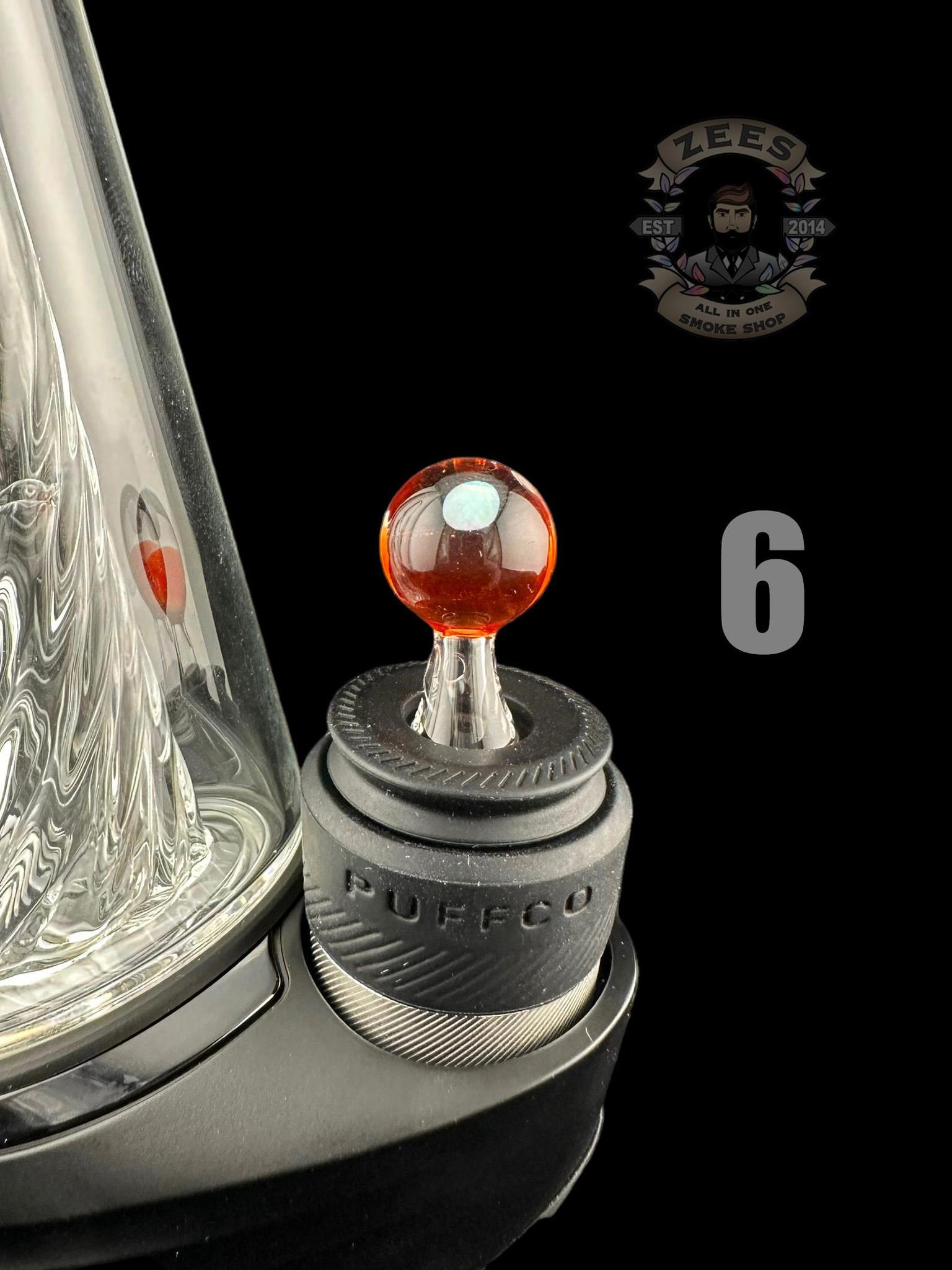 CAPTAIN TOKEZ GLASS: ENCASED OPAL PUFFCO PEAK PRO BALL CAP - Image 8