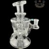 ROWDY GLASS: CLEAR DOUBLE ENCASED OPAL GILLCYCLER #6 - Image 2