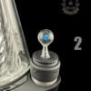CAPTAIN TOKEZ GLASS: ENCASED OPAL PUFFCO PEAK PRO BALL CAP - Image 4