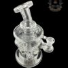 ROWDY GLASS: CLEAR DOUBLE ENCASED OPAL GILLCYCLER #5 - Image 4