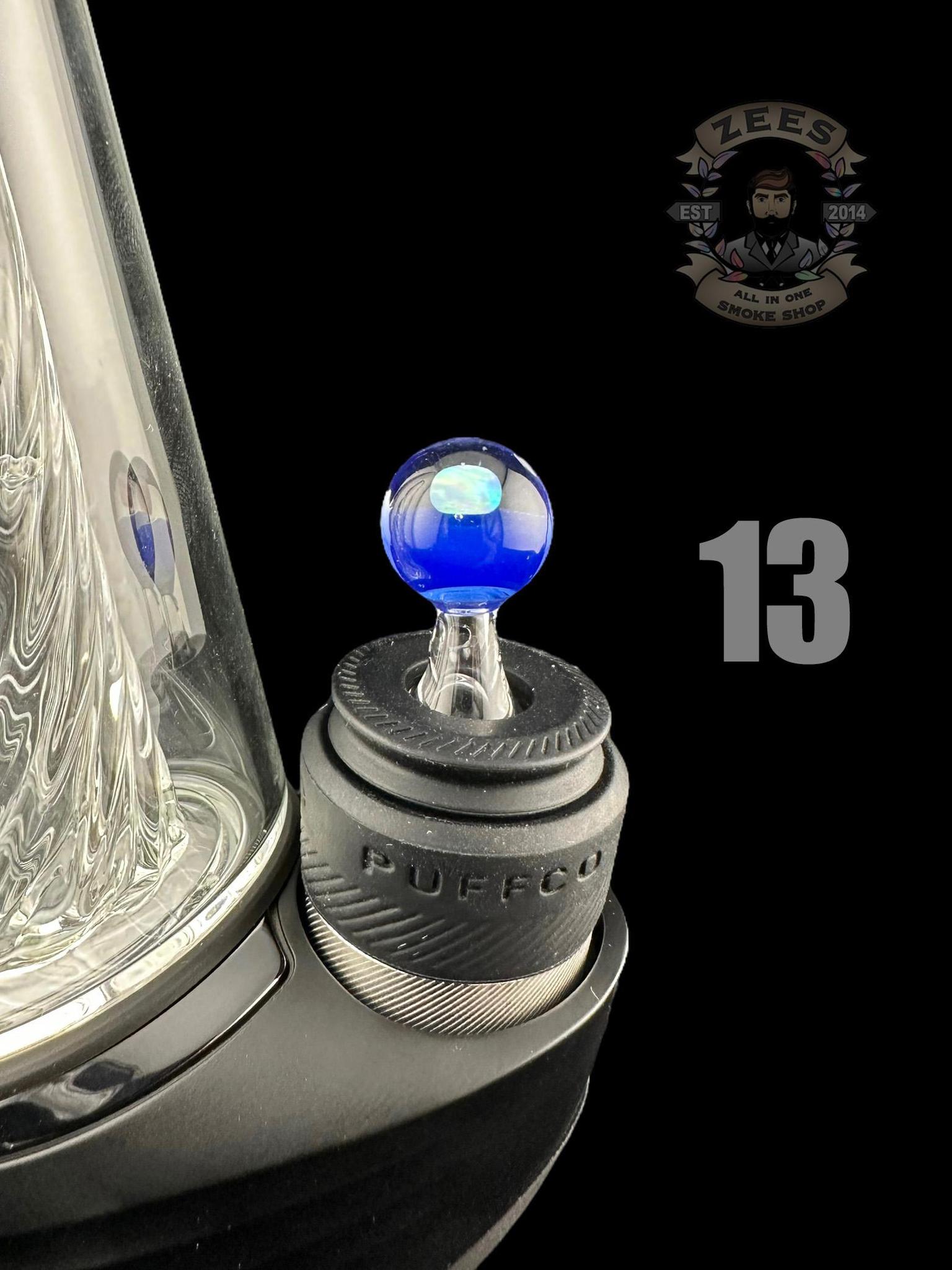 CAPTAIN TOKEZ GLASS: ENCASED OPAL PUFFCO PEAK PRO BALL CAP - Image 15