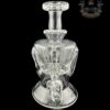 ROWDY GLASS: CLEAR DOUBLE ENCASED OPAL GILLCYCLER #7 - Image 3