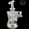 ROWDY GLASS: CLEAR DOUBLE ENCASED OPAL GILLCYCLER #2 - Image 2