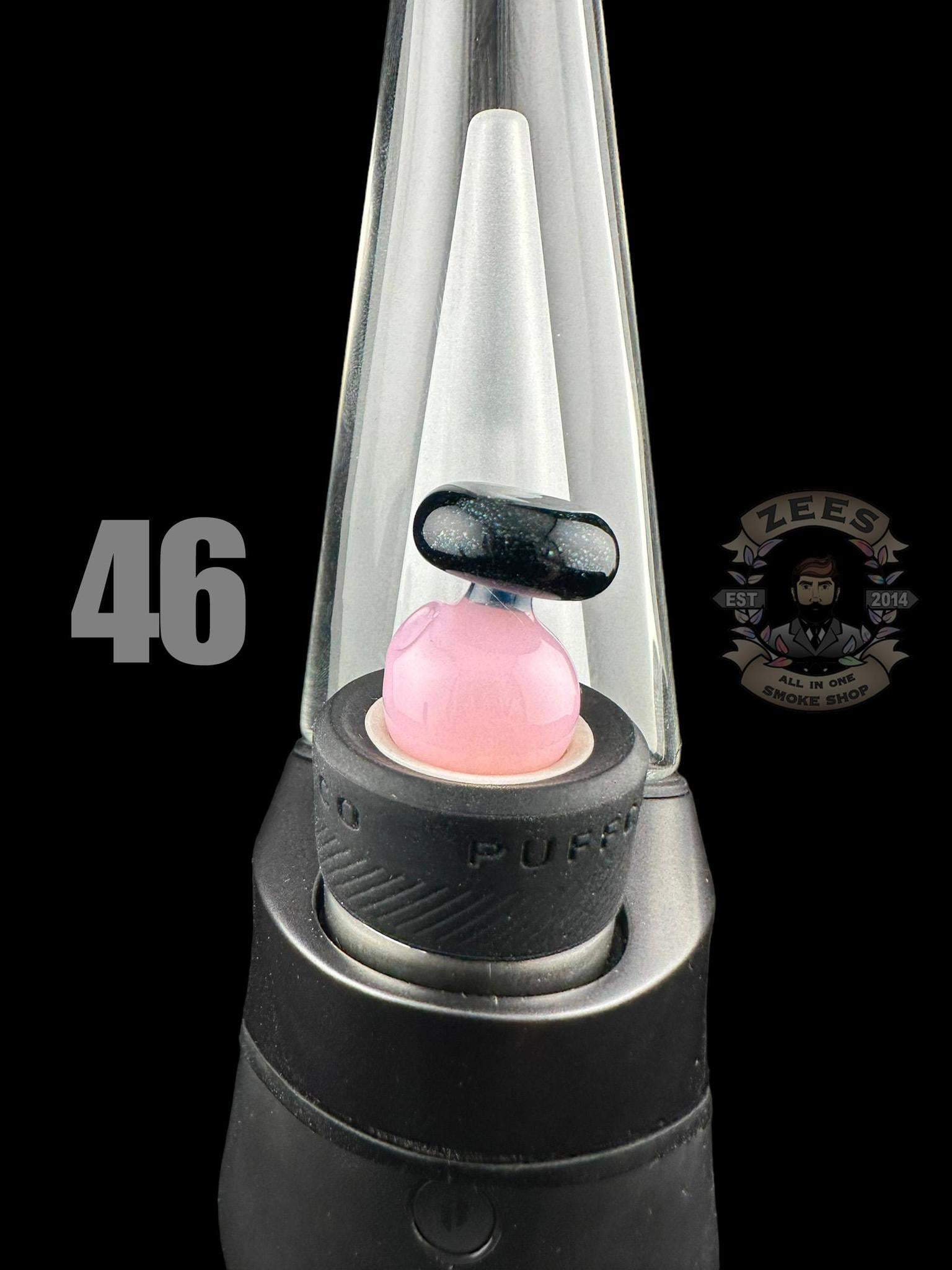 CHEVELLE GLASS: DUAL COLOR PUFFCO PEAK BUBBLE CAP (45-69) - Image 3