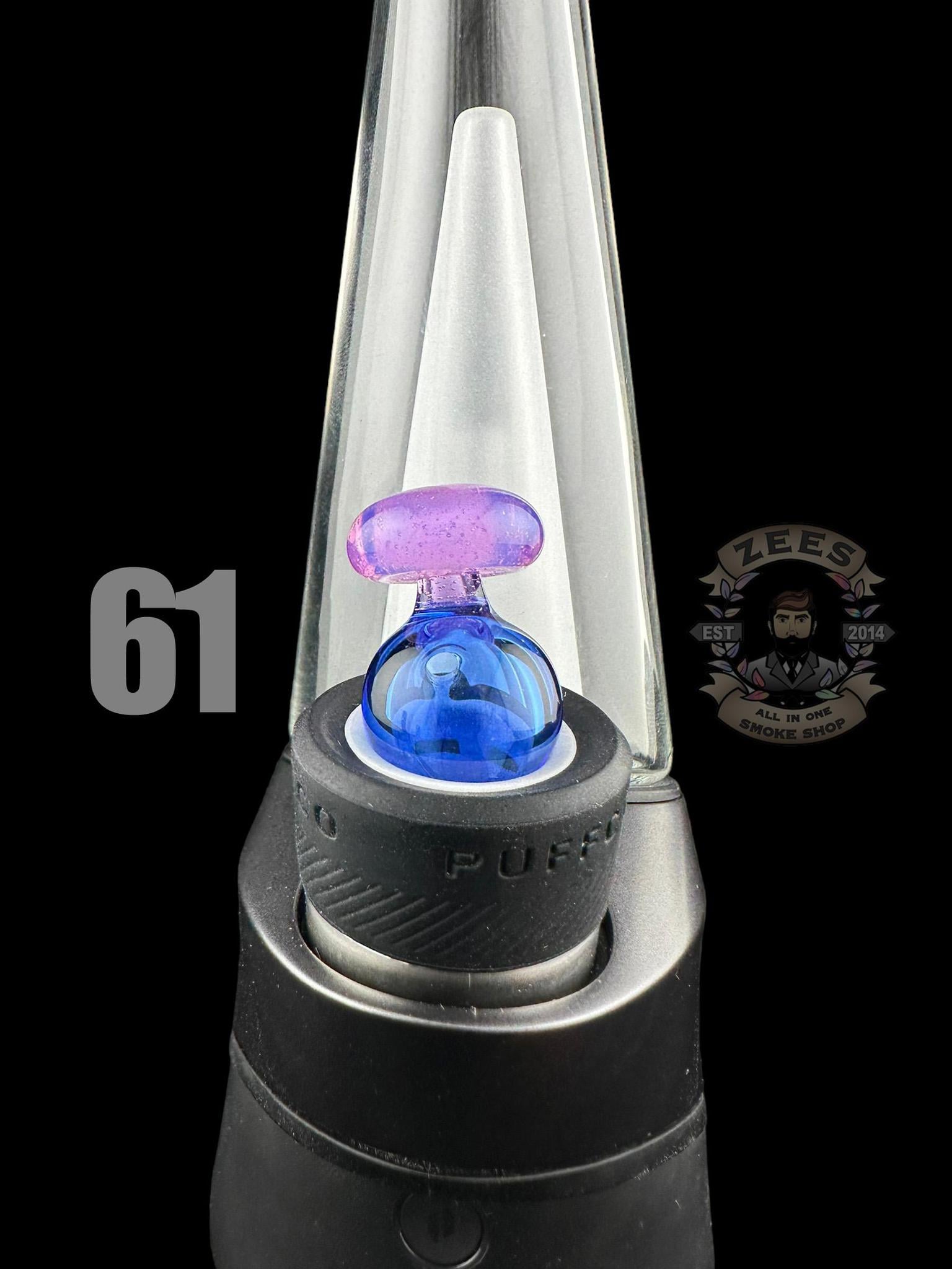 CHEVELLE GLASS: DUAL COLOR PUFFCO PEAK BUBBLE CAP (45-69) - Image 18
