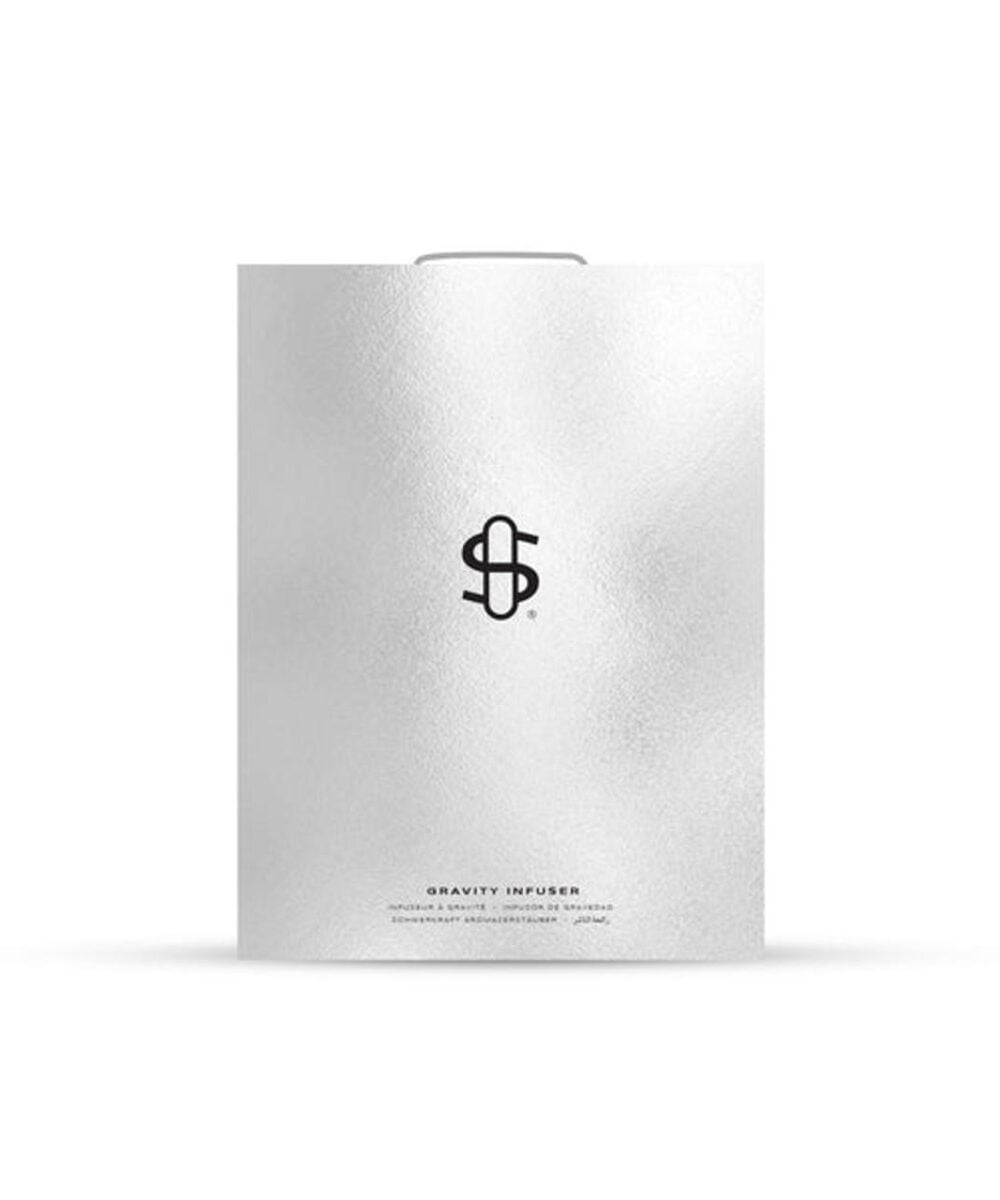 Alternative view of STUNDENGLASS: GRAVITY INFUSER POLISHED SILVER LIMITED EDITION