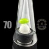 CHEVELLE GLASS: DUAL COLOR PUFFCO PEAK BUBBLE CAP (70-84) - Image 2