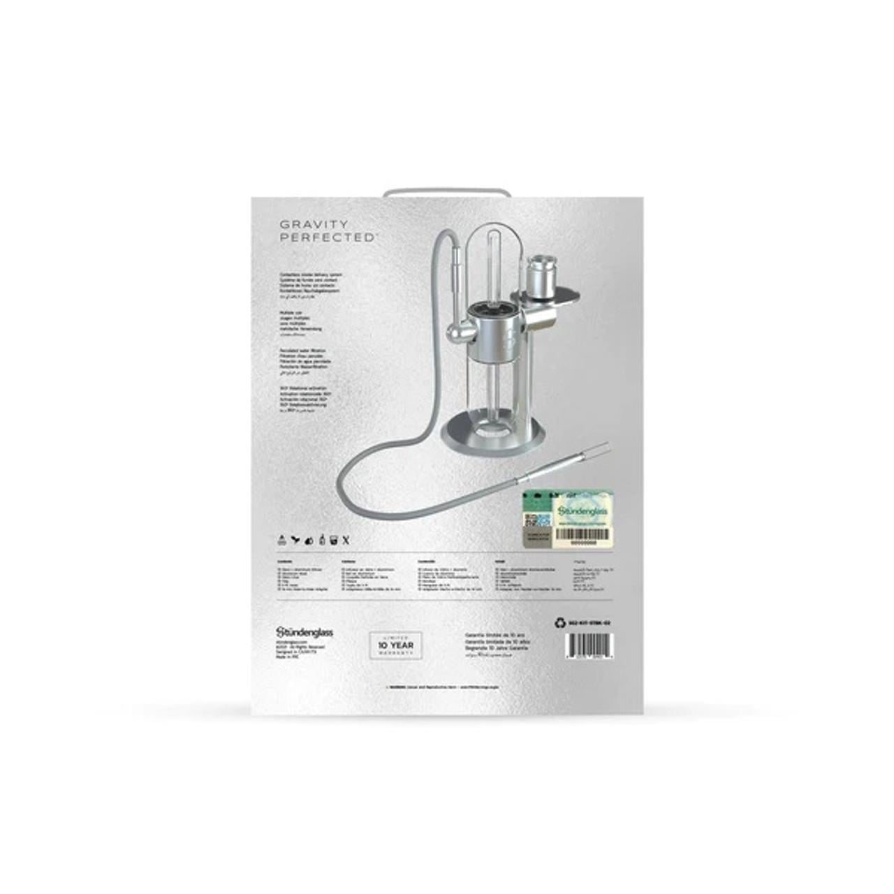 STUNDENGLASS: GRAVITY INFUSER POLISHED SILVER LIMITED EDITION - Image 3