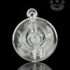 ROWDY GLASS: CLEAR DOUBLE ENCASED OPAL GILLCYCLER #2 - Image 5