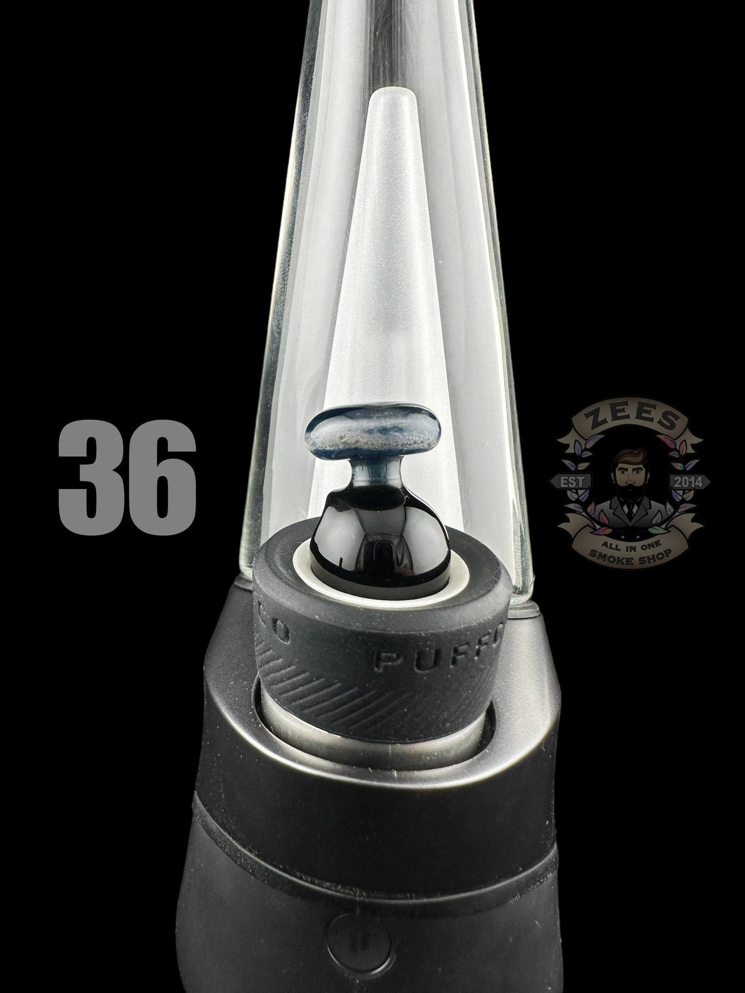 CHEVELLE GLASS: DUAL COLOR PUFFCO PEAK BUBBLE CAP (23-44) - Image 15
