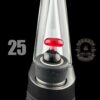 CHEVELLE GLASS: DUAL COLOR PUFFCO PEAK BUBBLE CAP (23-44) - Image 4