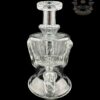 ROWDY GLASS: CLEAR DOUBLE ENCASED OPAL GILLCYCLER #1 - Image 3