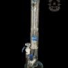 TEXAS TUBES: 18" BLUE SPACE TECH ENCASED OPAL 9-ARM STEMLINE STRAIGHT TUBE - Image 2