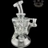 ROWDY GLASS: CLEAR DOUBLE ENCASED OPAL GILLCYCLER #5 - Image 2