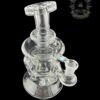 ROWDY GLASS: CLEAR DOUBLE ENCASED OPAL GILLCYCLER #3 - Image 4