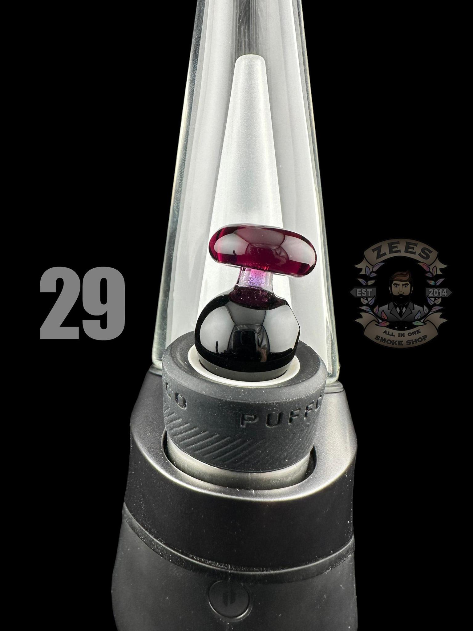 CHEVELLE GLASS: DUAL COLOR PUFFCO PEAK BUBBLE CAP (23-44) - Image 8