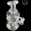ROWDY GLASS: CLEAR DOUBLE ENCASED OPAL GILLCYCLER #8 - Image 4