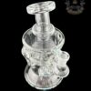 ROWDY GLASS: CLEAR DOUBLE ENCASED OPAL GILLCYCLER #1 - Image 4