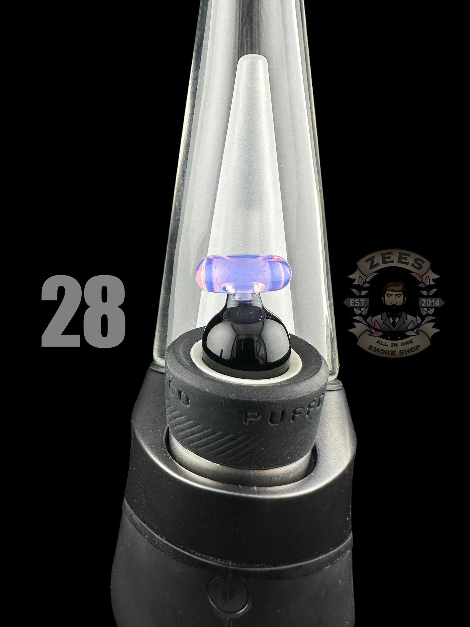 CHEVELLE GLASS: DUAL COLOR PUFFCO PEAK BUBBLE CAP (23-44) - Image 7