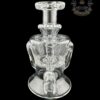 ROWDY GLASS: CLEAR DOUBLE ENCASED OPAL GILLCYCLER #6 - Image 3