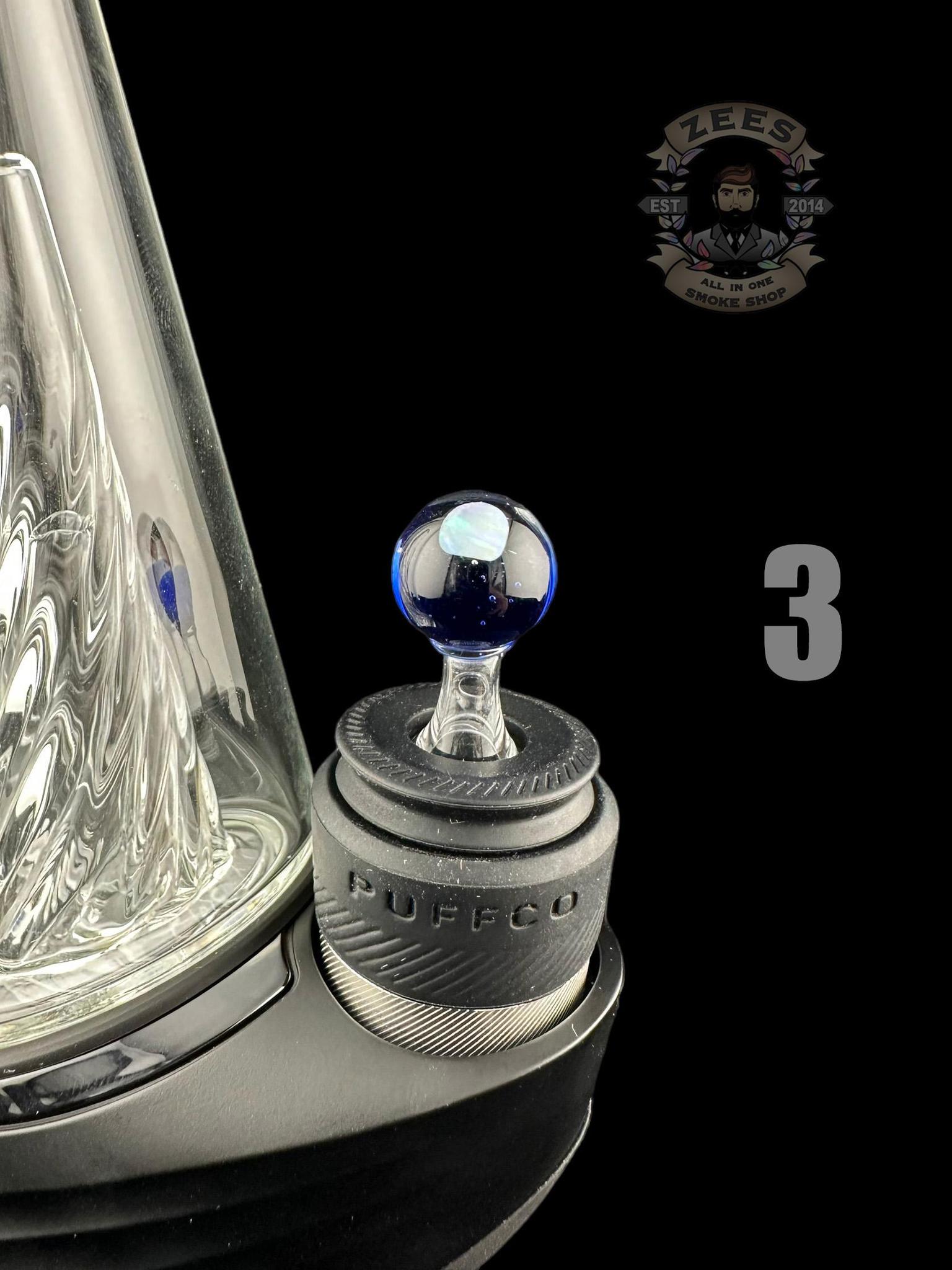 CAPTAIN TOKEZ GLASS: ENCASED OPAL PUFFCO PEAK PRO BALL CAP - Image 5