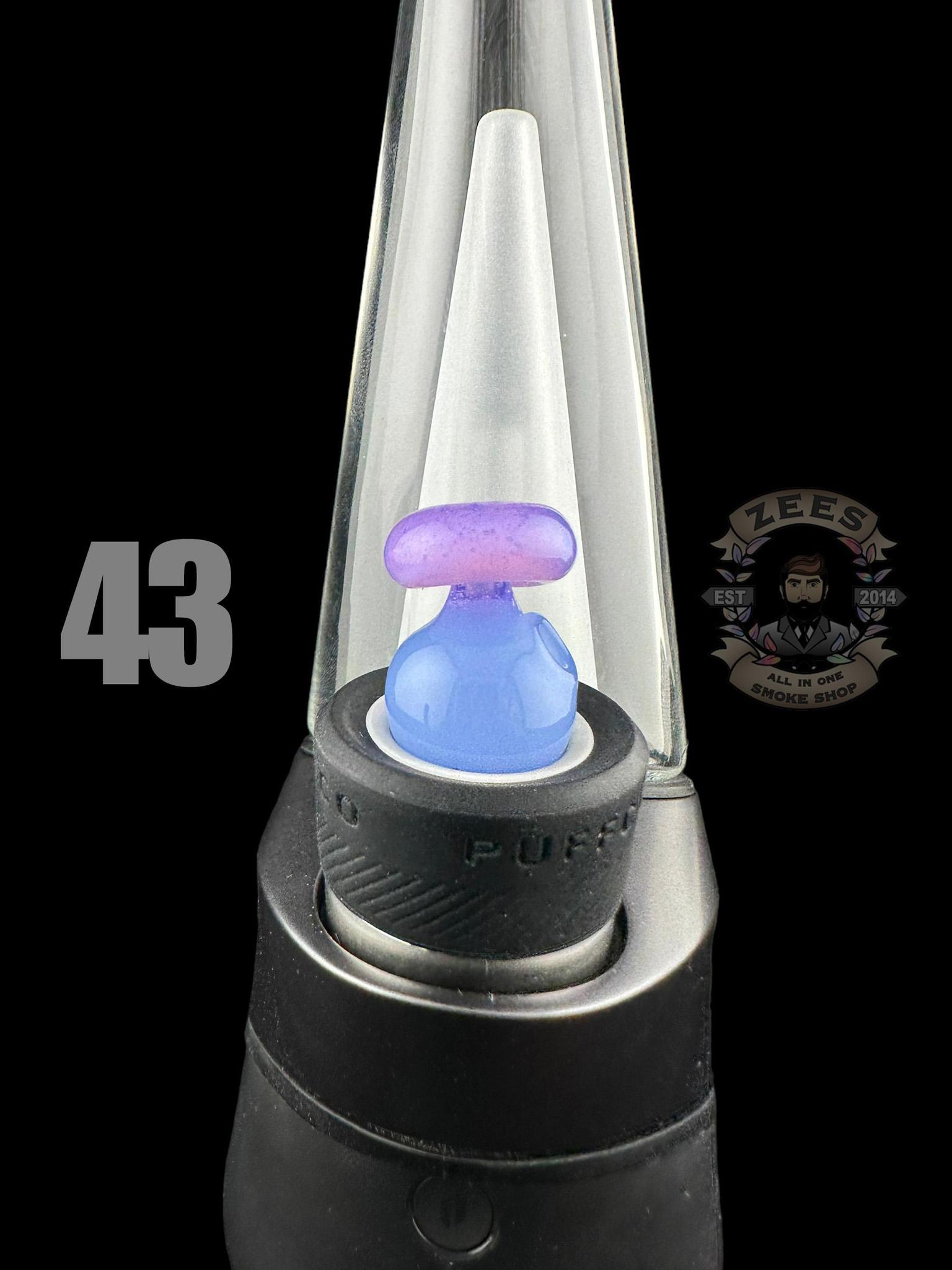 CHEVELLE GLASS: DUAL COLOR PUFFCO PEAK BUBBLE CAP (23-44) - Image 22