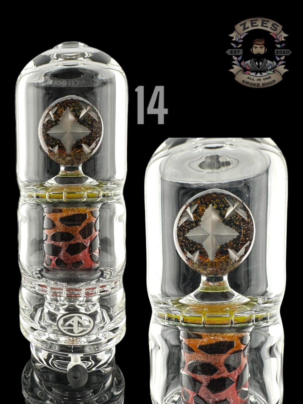 クワガタセット KUWAGATA RICH frozen glass 38灯 GALLOWAY GLASS: RATCHET PUFFCO PEAK ATTACHMENT | Zee Vapor